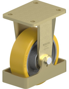 BS-GTH 150K-FS poliuretano fiksuotas ratukas 150 mm