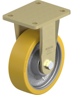 BS-GTH 160K poliuretano fiksuotas ratukas