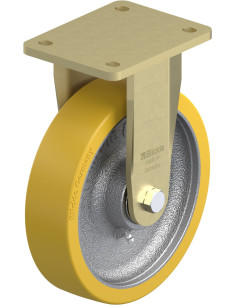 BS-GTH 200K poliuretano fiksuotas ratukas