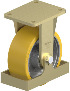 BS-GTH 202K-FS poliuretano fiksuotas ratukas