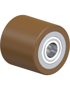 HB 85x80/25-80K poliuretaninis ratukas padėklų krautuvams