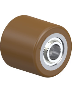 HB 85x80/25-85K poliuretaninis ratukas padėklų krautuvams