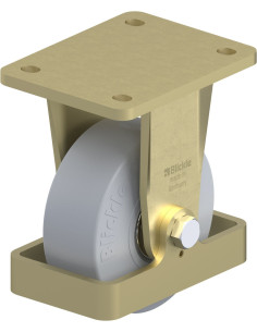 BS-SE 125K-SG-FS fiksuotas ratukas dengtas guma