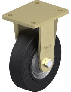 BS-SE 160K fiksuotas ratukas dengtas guma