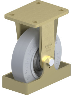 BS-SE 160K-SG-FS fiksuotas ratukas dengtas guma