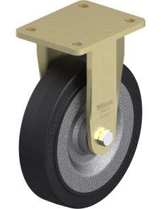 BS-SE 200K fiksuotas ratukas dengtas guma