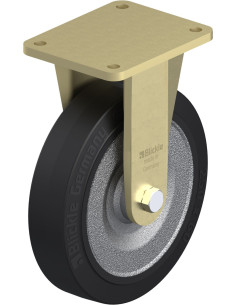 BS-SE 250K fiksuotas ratukas dengtas guma