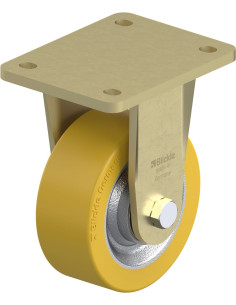 BS-SETH 125K poliuretano fiksuotas ratukas