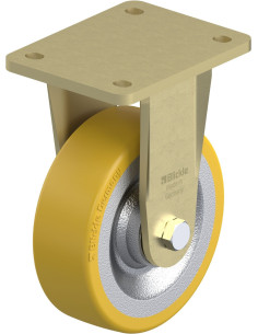 BS-SETH 150K poliuretano fiksuotas ratukas