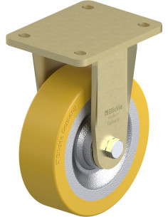 BS-SETH 160K poliuretano fiksuotas ratukas