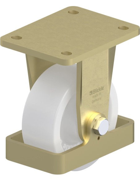 BS-SPO 127G-FS sintetinis fiksuotas ratukas 125 mm