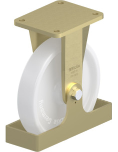 BS-SPO 251G-FS sintetinis fiksuotas ratukas 250 mm