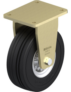 BS-VLE 252K fiksuotas ratukas su pneumatine padanga