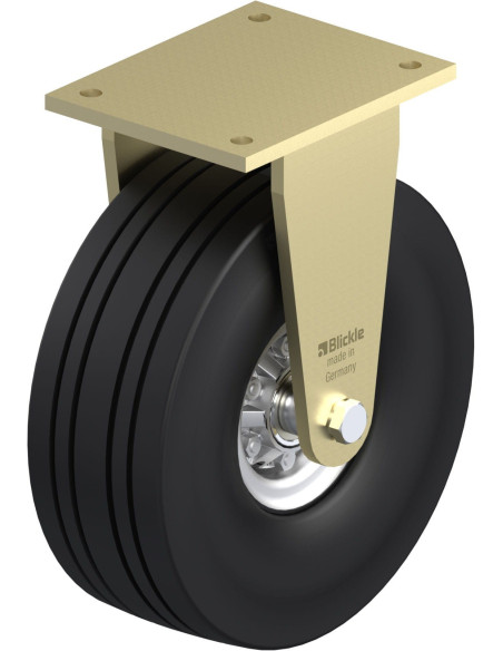 BS-VLE 307K fiksuotas ratukas su pneumatine padanga