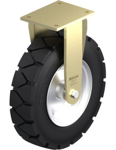 BS-VLE 410K fiksuotas ratukas su pneumatine padanga