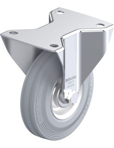 B-V 140R-SG fiksuotas ratukas dengtas guma