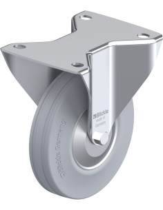 B-V 140R-SG-FA fiksuotas ratukas dengtas guma