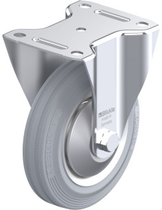 B-V 162R-SG-FA fiksuotas ratukas dengtas guma