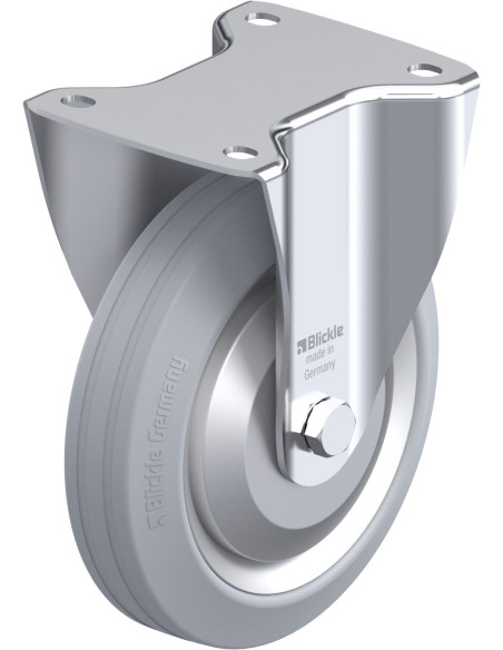 B-V 182R-SG-FA fiksuotas ratukas dengtas guma