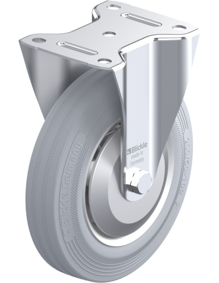 B-V 200K-SG-FA fiksuotas ratukas dengtas guma