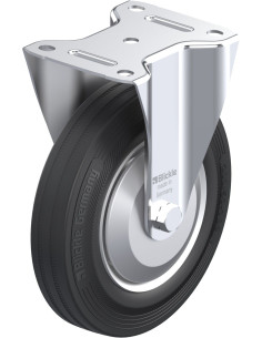 B-V 202R-FA fiksuotas ratukas dengtas guma