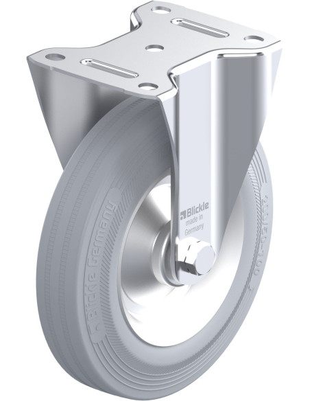 B-V 202R-SG fiksuotas ratukas dengtas guma