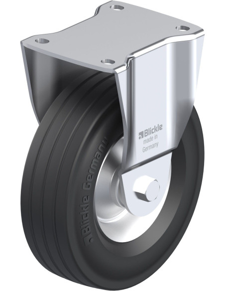 B-V 205R fiksuotas ratukas dengtas guma