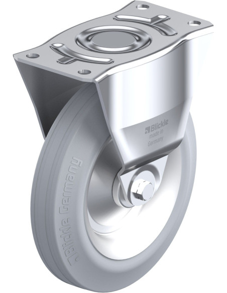 B-V 252R-SG fiksuotas ratukas dengtas guma