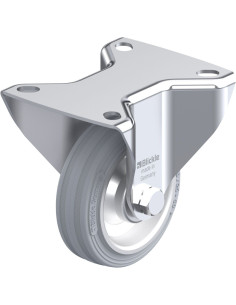 B-V 80R-SG fiksuotas ratukas dengtas guma