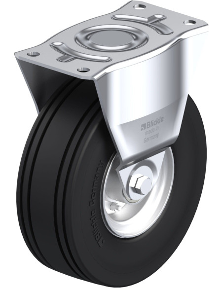 B-VLE 250K fiksuotas ratukas su pneumatine padanga