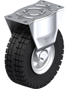 B-VLE 255K fiksuotas ratukas su pneumatine padanga