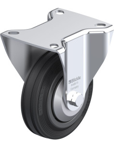 B-VPP 100G-FA fiksuotas ratukas dengtas guma