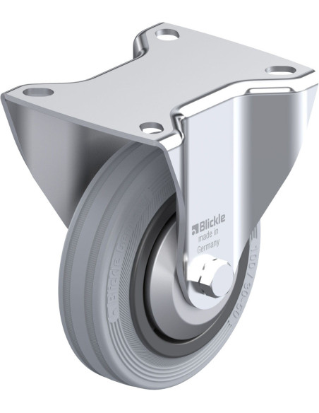 B-VPP 100G-SG-FA fiksuotas ratukas dengtas guma