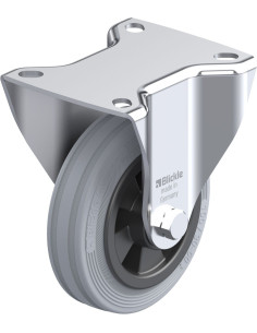 B-VPP 100R-SG fiksuotas ratukas dengtas guma