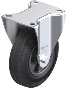 B-VPP 125G fiksuotas ratukas dengtas guma