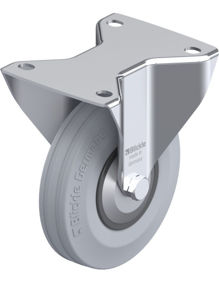 B-VPP 140G-SG-FA fiksuotas ratukas dengtas guma