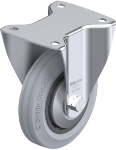 B-VPP 150G-SG-FA fiksuotas ratukas dengtas guma