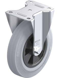 B-VPP 200R-SG fiksuotas ratukas dengtas guma