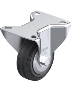 B-VPP 80G-FA fiksuotas ratukas dengtas guma