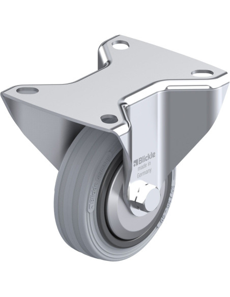 B-VPP 80G-SG-FA fiksuotas ratukas dengtas guma