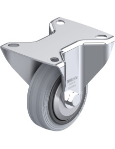 B-VPP 80R-SG-FA fiksuotas ratukas dengtas guma