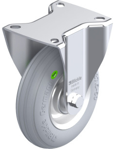 B-VW 125R-SG fiksuotas ratukas dengtas guma