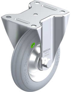 B-VW 162R-SG fiksuotas ratukas dengtas guma