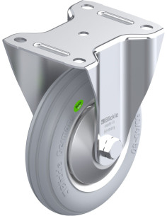 B-VW 162R-SG-FA fiksuotas ratukas dengtas guma