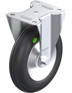 B-VW 202R fiksuotas ratukas dengtas guma