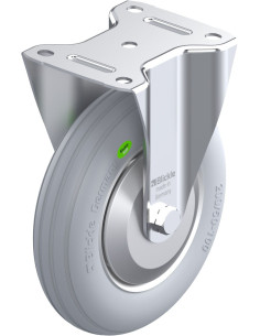 B-VW 202R-SG-FA fiksuotas ratukas dengtas guma