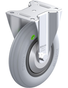 B-VWPP 200G-SG-FA fiksuotas ratukas dengtas guma