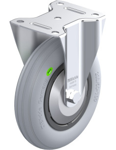 B-VWPP 200R-SG-FA fiksuotas ratukas dengtas guma