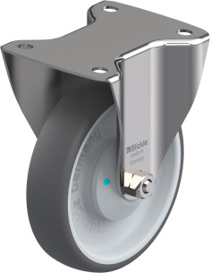 BX-PATH 160KAD poliuretano fiksuotas ratukas 160 mm