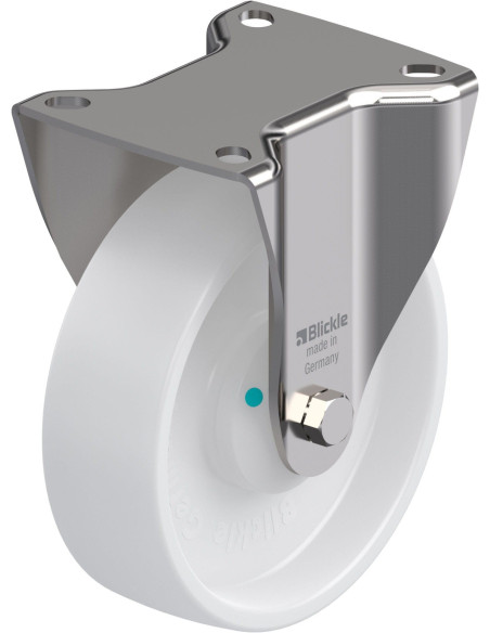 BX-PO 125KAD sintetinis fiksuotas ratukas 125 mm